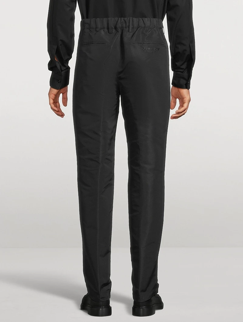 Pleat Jogger Pants