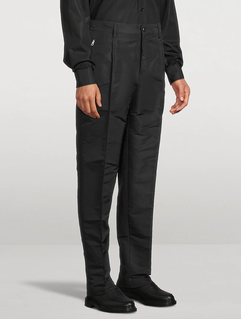 Pleat Jogger Pants