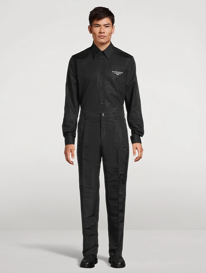 Pleat Jogger Pants