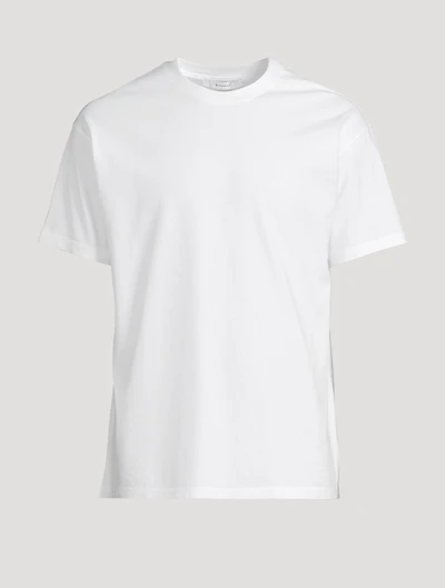 Cotton T-Shirt With Back Logo
