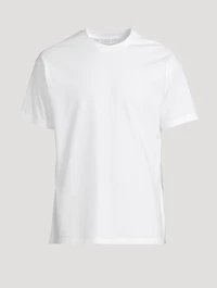 Cotton T-Shirt With Back Logo