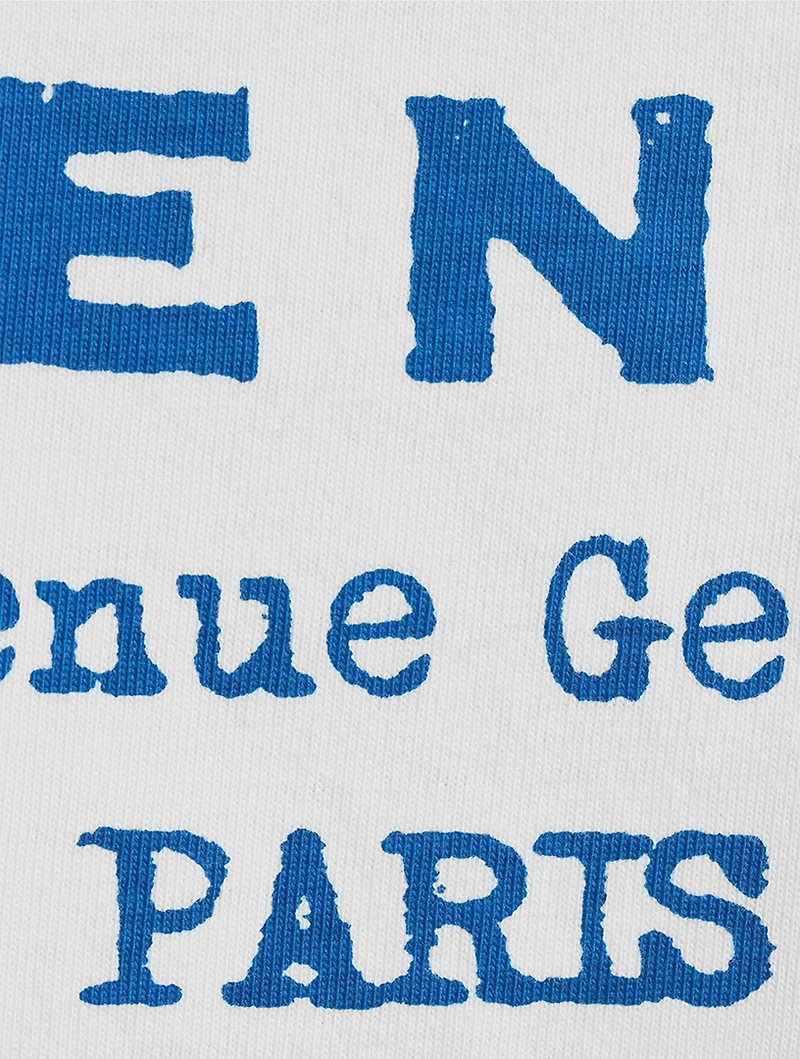 Cotton T-Shirt With Back Logo