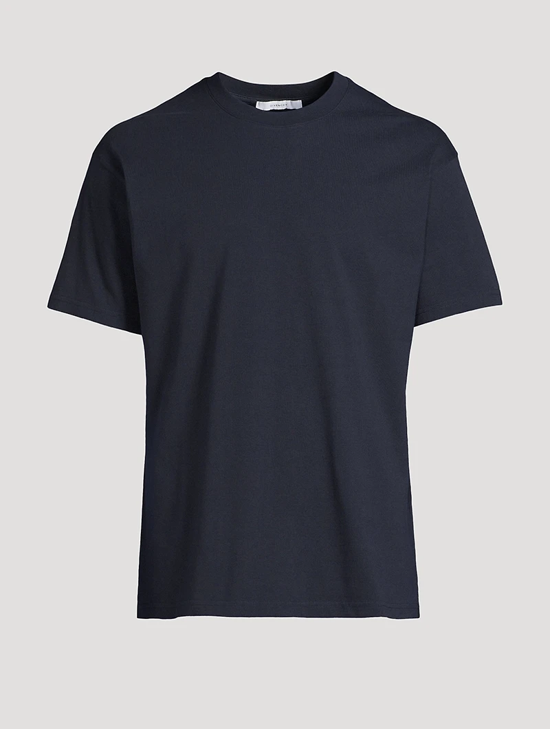 Cotton T-Shirt With Back Logo