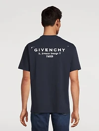 Cotton T-Shirt With Back Logo