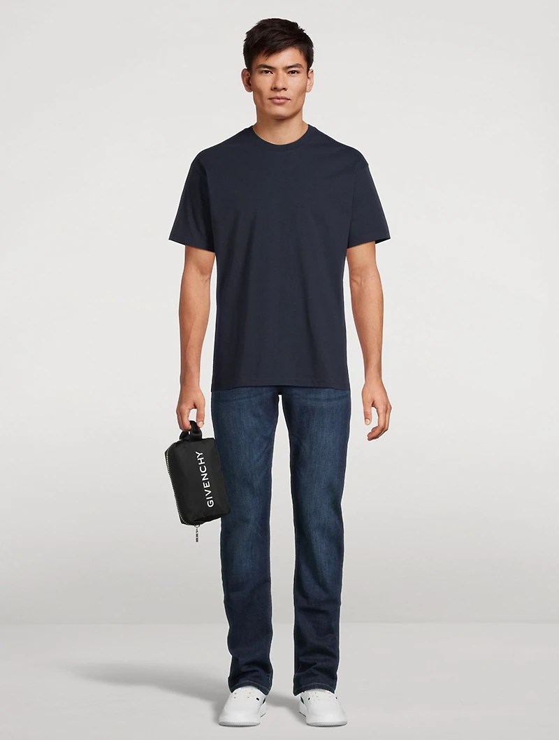 Cotton T-Shirt With Back Logo