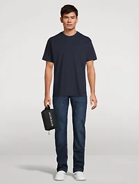 Cotton T-Shirt With Back Logo