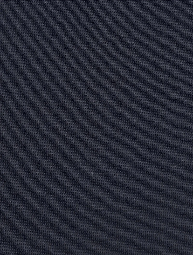Cotton T-Shirt With Back Logo