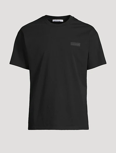 Cotton T-Shirt With Label
