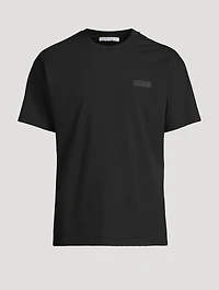 Cotton T-Shirt With Label