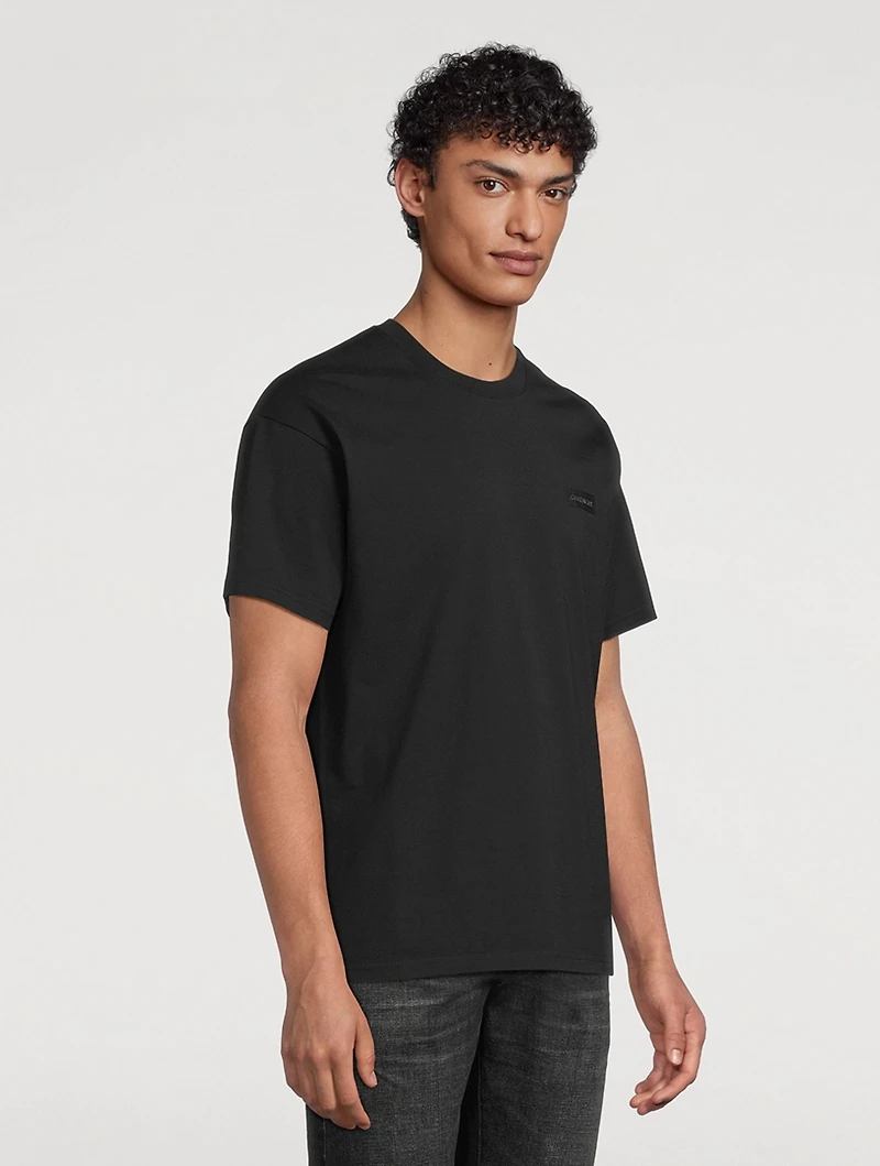 Cotton T-Shirt With Label