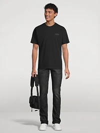 Cotton T-Shirt With Label