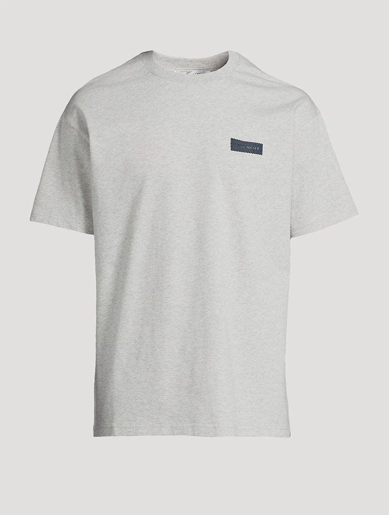 Cotton T-Shirt With Label