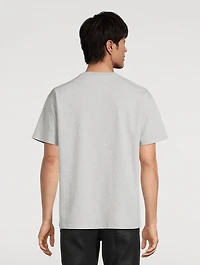 Cotton T-Shirt With Label