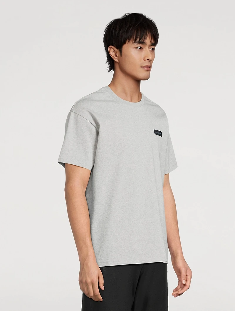 Cotton T-Shirt With Label