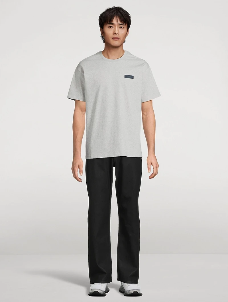 Cotton T-Shirt With Label