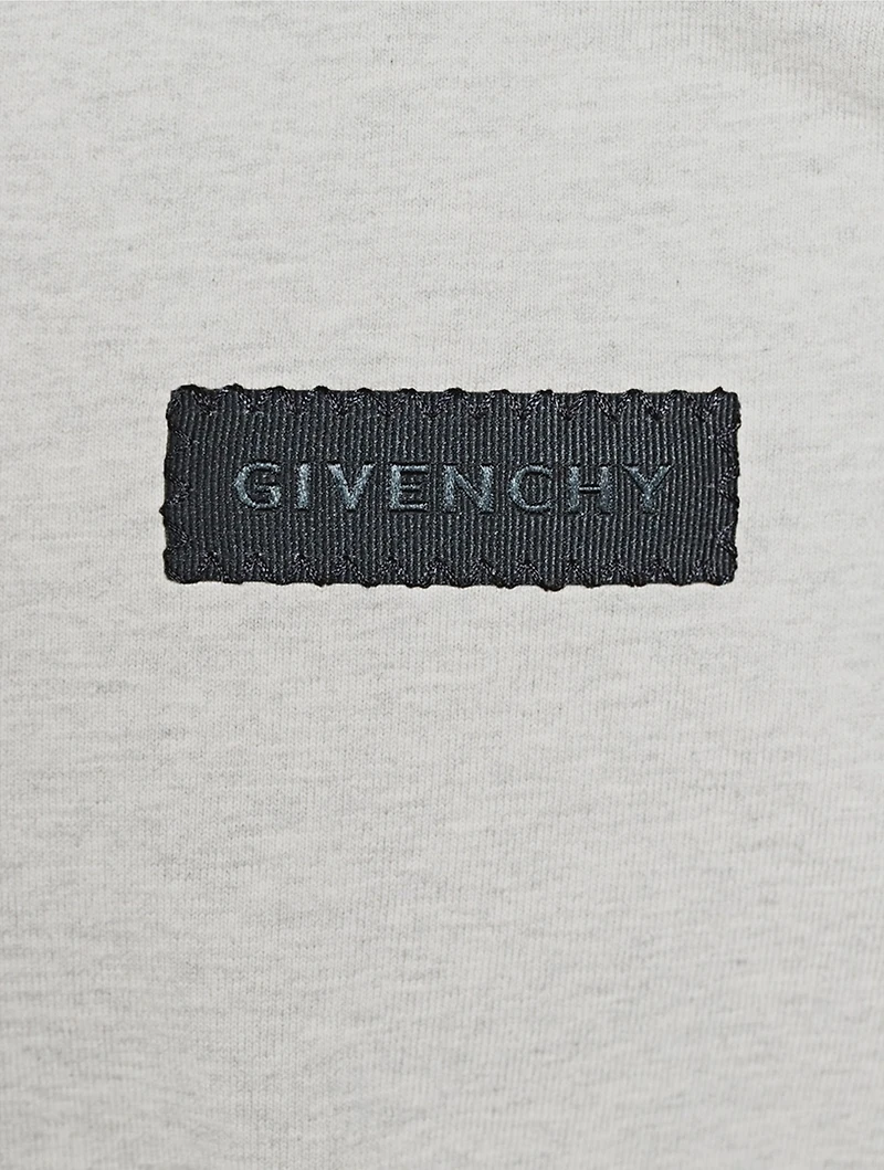 Cotton T-Shirt With Label