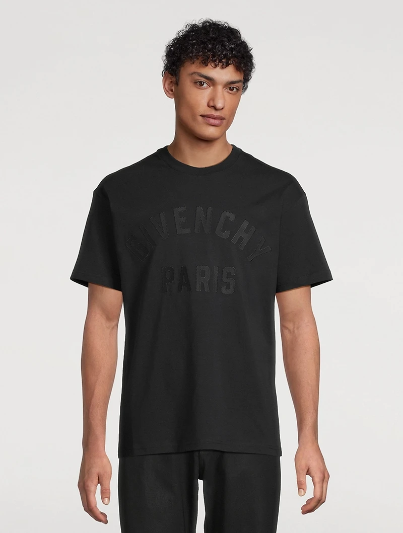Cotton T-Shirt With Logo
