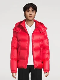 Couyere Hooded Short Down Jacket