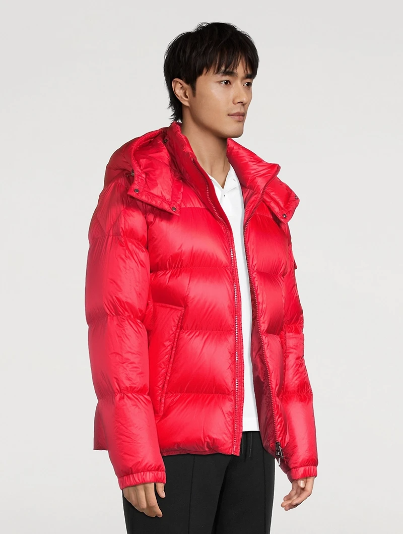 Couyere Hooded Short Down Jacket