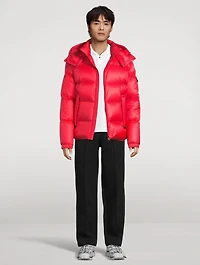 Couyere Hooded Short Down Jacket