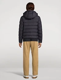 Montbrocq Hooded Short Down Jacket