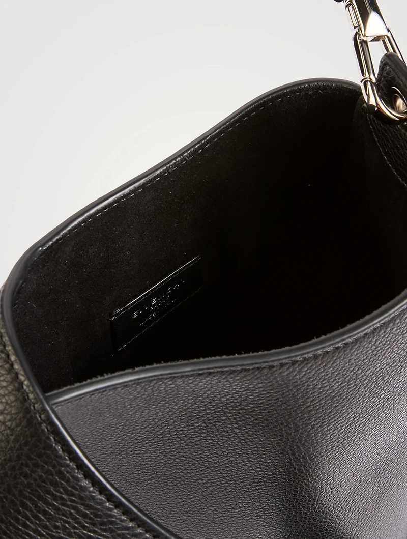 Leather Small Belted Bag