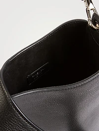 Leather Small Belted Bag