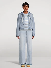 Eloise Ribbed T-Shirt Stripe Print