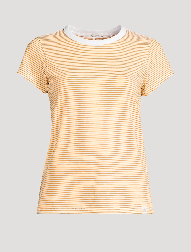 The Slub T-Shirt Stripe Print