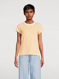 The Slub T-Shirt Stripe Print
