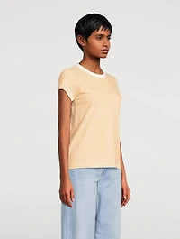 The Slub T-Shirt Stripe Print