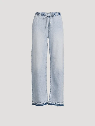 Logan Wide-Leg Denim Pants