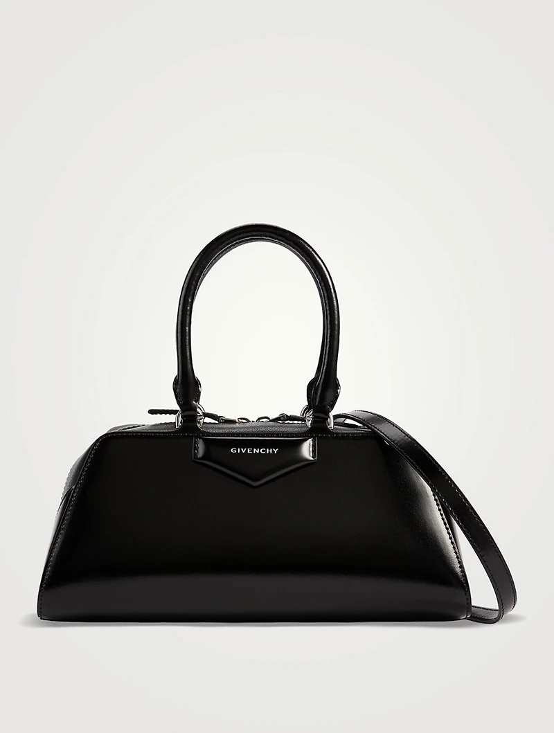 Small Antigona Cube Leather Bag