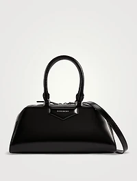 Small Antigona Cube Leather Bag