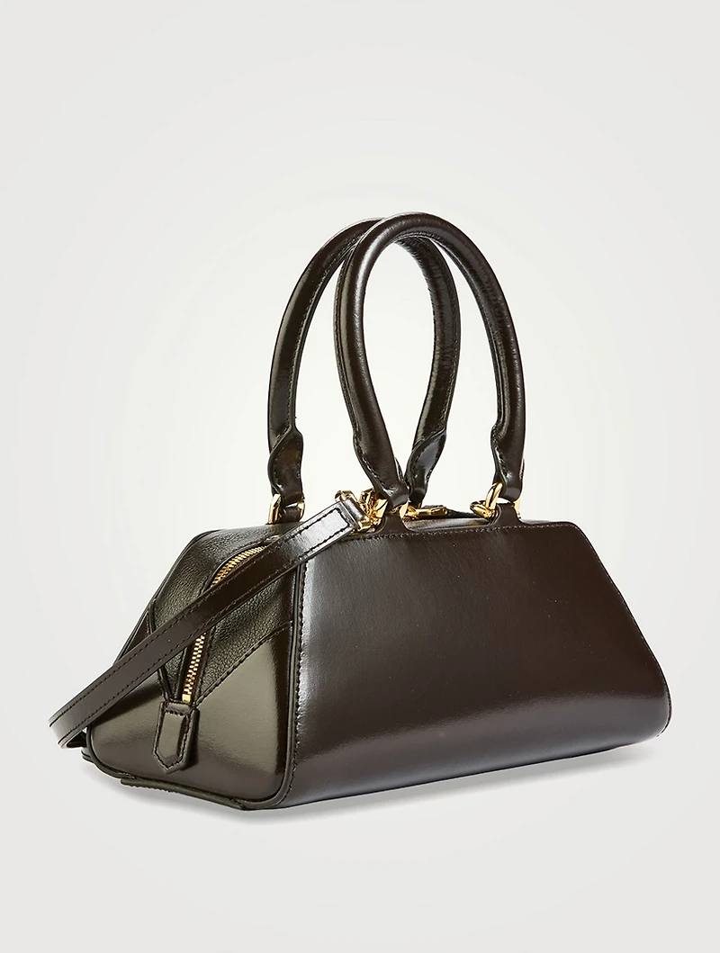 Mini Antigona Cube Leather Bag