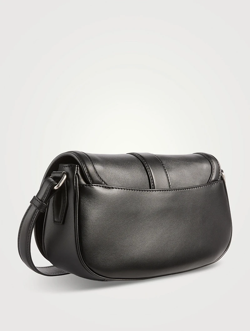 T-Bar Leather Crossbody Bag