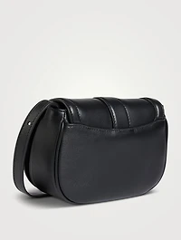 Mini T-Bar Leather Crossbody Bag