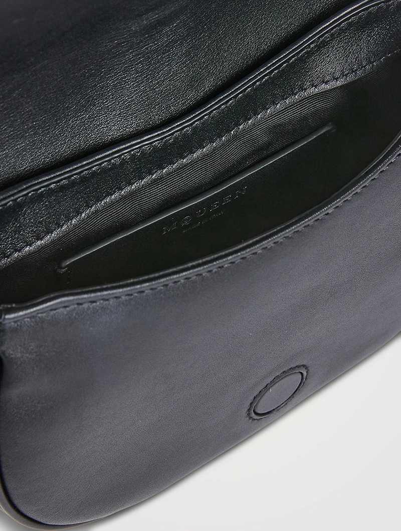 Mini T-Bar Leather Crossbody Bag