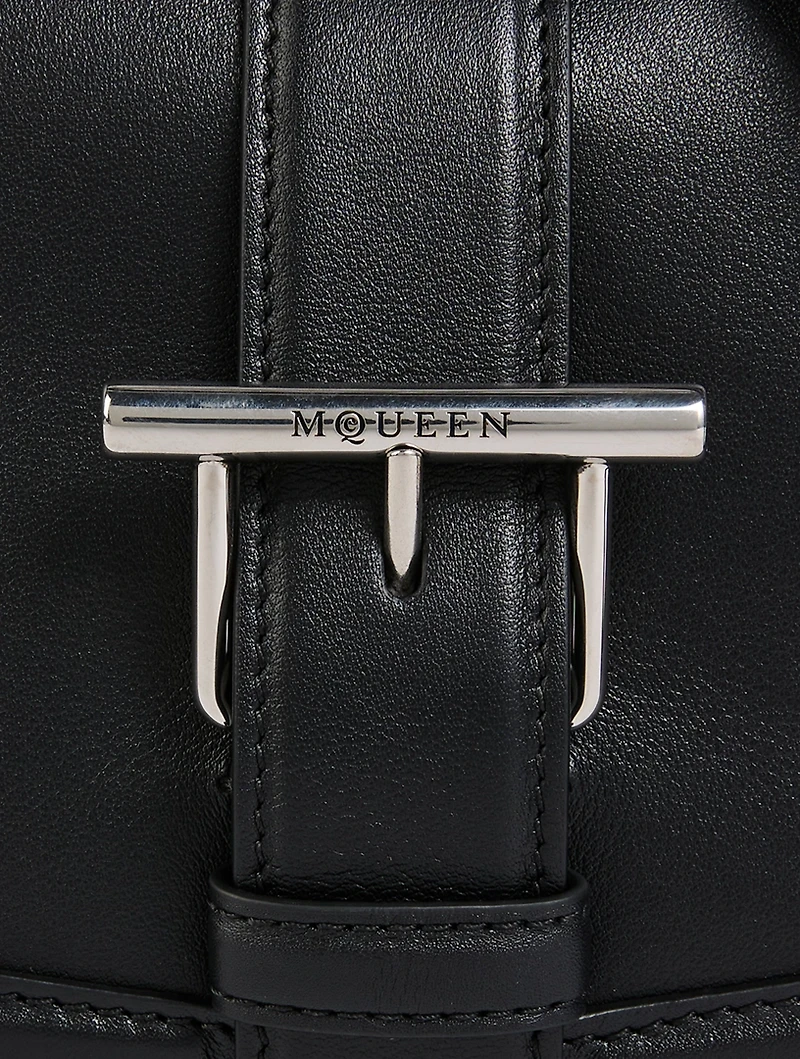 Mini T-Bar Leather Crossbody Bag