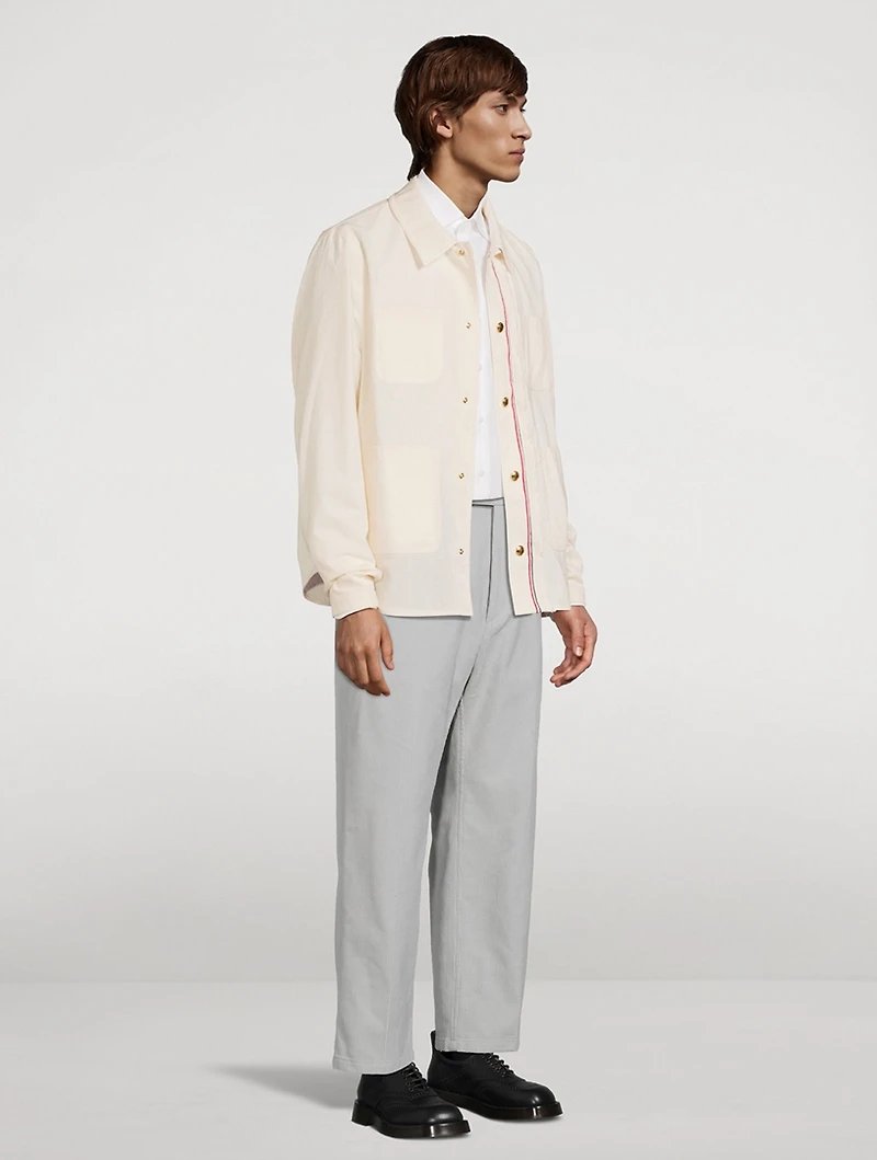 Muslin Utility Shirt