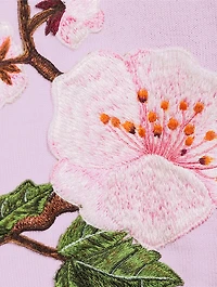 Cherry Blossom Threadwork Cardigan