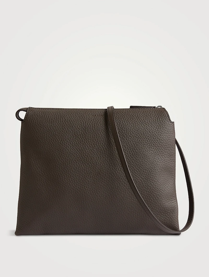 Twin Leather Crossbody Bag