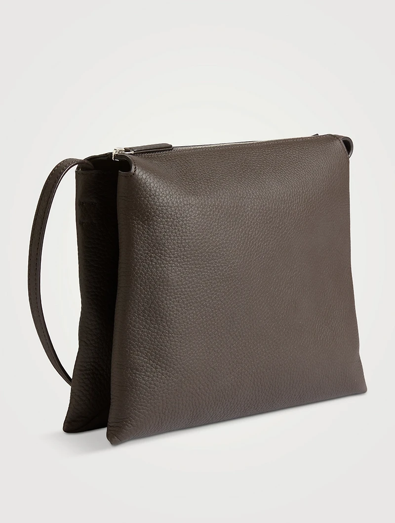 Twin Leather Crossbody Bag
