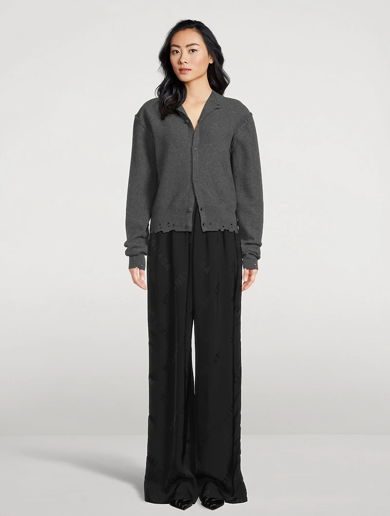 Inside-Out Cardigan