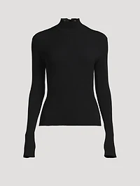 Lace-Up Sweater