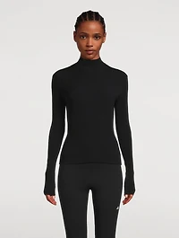 Lace-Up Sweater