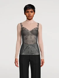 Trompe L'œil Lingerie Top