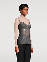 Trompe L'œil Lingerie Top
