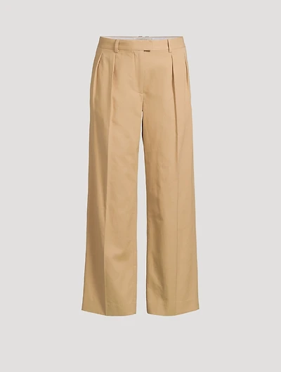 Alfidis Cotton And Cashmere Pants