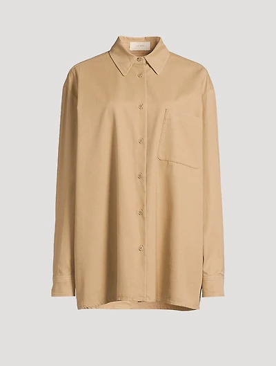 Tansy Cotton And Cashmere Shirt